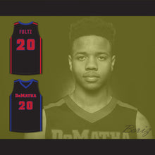Load image into Gallery viewer, Markelle Fultz 20 DeMatha Stags Black Basketball Jersey