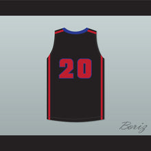 Load image into Gallery viewer, Markelle Fultz 20 DeMatha Catholic High School Stags Black Basketball Jersey