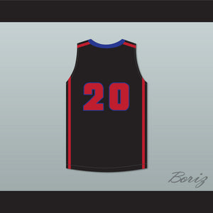 Markelle Fultz 20 DeMatha Catholic High School Stags Black Basketball Jersey