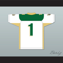 Load image into Gallery viewer, DeSean Jackson 1 Long Beach Polytechnic High School Jackrabbits White Football Jersey 1