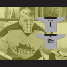 Load image into Gallery viewer, Deacon 1 Monroeville Zombies Hockey Jersey Zack and Miri Make a Porno