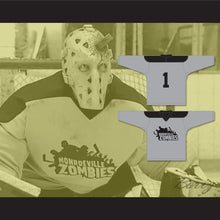 Load image into Gallery viewer, Jeff Anderson Deacon 1 Monroeville Zombies Hockey Jersey Zack and Miri Make a Porno