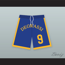 Load image into Gallery viewer, Jimmy Brooks 9 Degrassi Community School Panthers Basketball Shorts