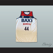 Load image into Gallery viewer, Deividas Dulkys 44 Basquet Manresa Spain White Basketball Jersey