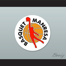 Load image into Gallery viewer, Deividas Dulkys 44 Basquet Manresa Spain White Basketball Jersey