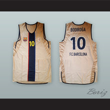 Load image into Gallery viewer, Dejan Bodiroga 10 FC Barcelona Tan Basketball Jersey