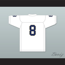 Load image into Gallery viewer, Delrick Abrams 8 Independence Community College Pirates White Football Jersey