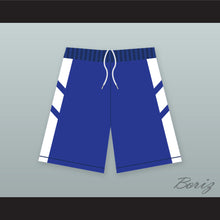 Load image into Gallery viewer, Blue Basketball Shorts Dennis Rodman's Big Bang in PyongYang