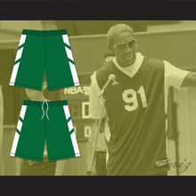 Load image into Gallery viewer, Green Basketball Shorts Dennis Rodman's Big Bang in PyongYang
