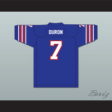 Load image into Gallery viewer, 1975 WFL Denny Duron 7 Birmingham Vulcans Road Football Jersey with Patch