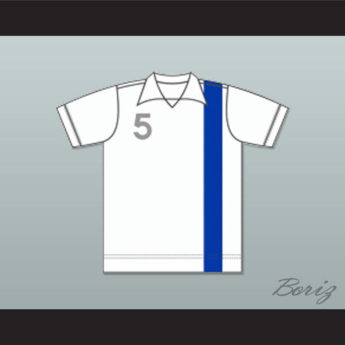 Denver Dynamos White Football Soccer Jersey