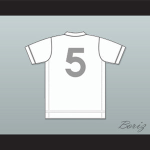 Denver Dynamos White Football Soccer Jersey