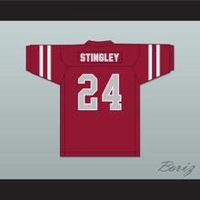 Load image into Gallery viewer, Derek Stingley Jr 24 The Dunham School Tigers Cardinal Red Football Jersey 2
