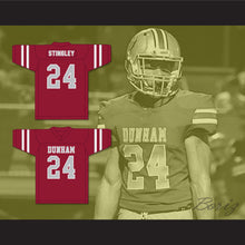 Load image into Gallery viewer, Derek Stingley Jr 24 The Dunham School Tigers Cardinal Red Football Jersey 2