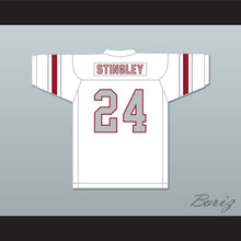 Load image into Gallery viewer, Derek Stingley Jr 24 The Dunham School Tigers White Football Jersey 2