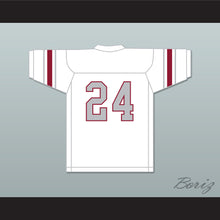 Load image into Gallery viewer, Derek Stingley Jr 24 The Dunham School Tigers White Football Jersey 1