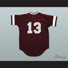 Load image into Gallery viewer, Derek Jeter 13 Kalamazoo Central High School Maroon Giants Alternate Baseball Jersey