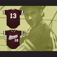 Load image into Gallery viewer, Derek Jeter 13 Kalamazoo Central High School Maroon Giants Alternate Baseball Jersey