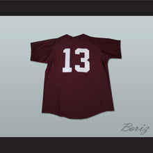 Load image into Gallery viewer, Derek Jeter 13 Kalamazoo Central High School Maroon Giants Baseball Jersey