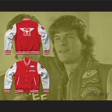 Load image into Gallery viewer, Derek Sutton 9 Hamilton Mustangs Varsity Letterman Jacket-Style Sweatshirt