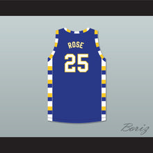 Load image into Gallery viewer, Derrick Rose 25 Simeon Career Academy Wolverines Royal Blue Basketball Jersey