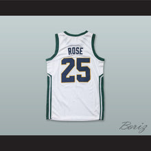 Load image into Gallery viewer, Derrick Rose 25 Simeon Career Academy Wolverines White Basketball Jersey