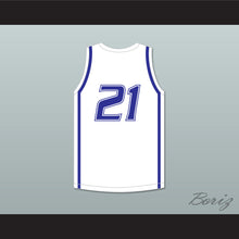 Load image into Gallery viewer, Derrick White 21 Legend High School Titans White Basketball Jersey 1