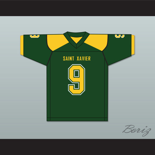 Desmond Ridder 9 St. Xavier High School Tigers Dark Green Football Jersey 2