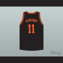 Load image into Gallery viewer, Detlef Schrempf 11 Centralia High School Tigers Black Basketball Jersey 1