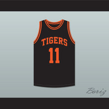 Load image into Gallery viewer, Detlef Schrempf 11 Centralia High School Tigers Black Basketball Jersey 2
