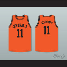 Load image into Gallery viewer, Detlef Schrempf 11 Centralia High School Tigers Orange Basketball Jersey 1