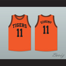 Load image into Gallery viewer, Detlef Schrempf 11 Centralia High School Tigers Orange Basketball Jersey 2