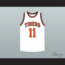 Load image into Gallery viewer, Detlef Schrempf 11 Centralia High School Tigers White Basketball Jersey 2