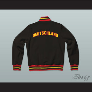 Deutschland/Germany Varsity Letterman Jacket-Style Sweatshirt