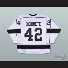 Load image into Gallery viewer, Devin DiDiomete 42 Colorado Eagles White Hockey Jersey