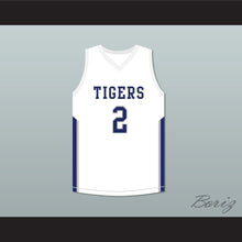 Load image into Gallery viewer, Devin Booker 2 Moss Point High School White Basketball Jersey