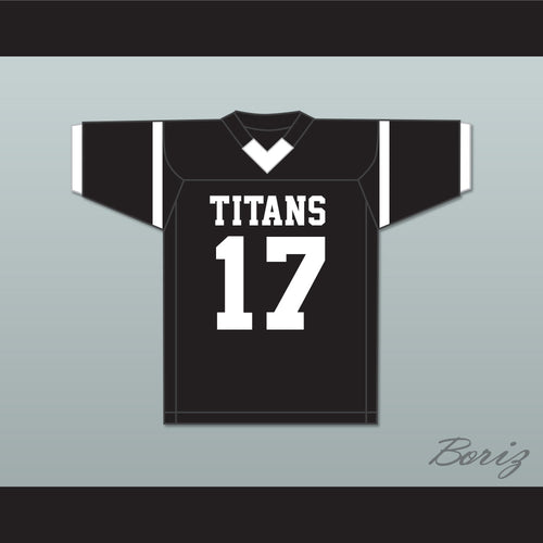 Devonte Wyatt 17 Towers High School Titans Black Football Jersey 1