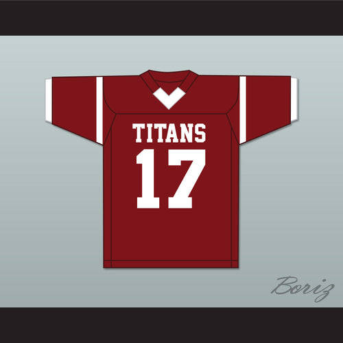 Devonte Wyatt 17 Towers High School Titans Maroon Football Jersey 2