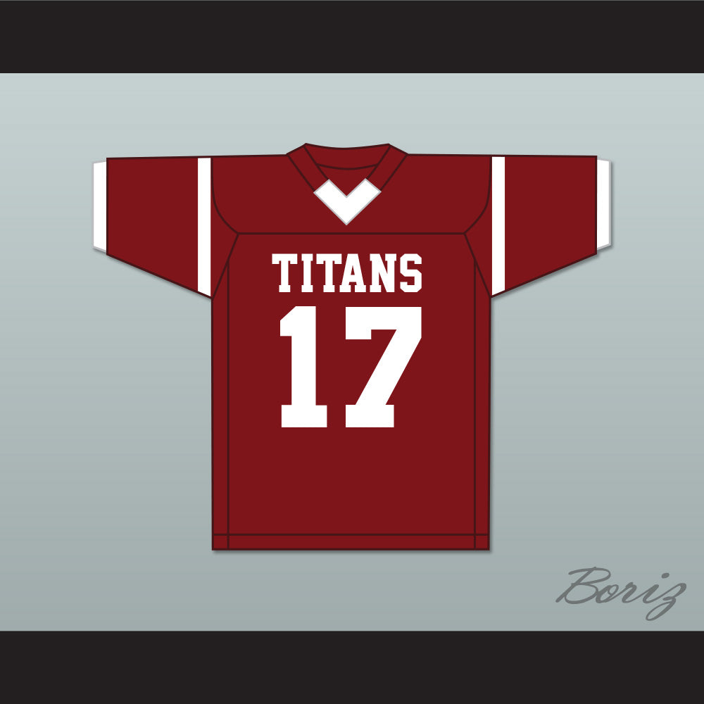 Devonte Wyatt 17 Towers High School Titans Maroon Football Jersey 2