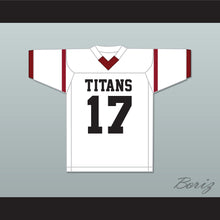 Load image into Gallery viewer, Devonte Wyatt 17 Towers High School Titans White Football Jersey 1