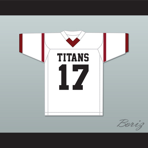 Devonte Wyatt 17 Towers High School Titans White Football Jersey 1