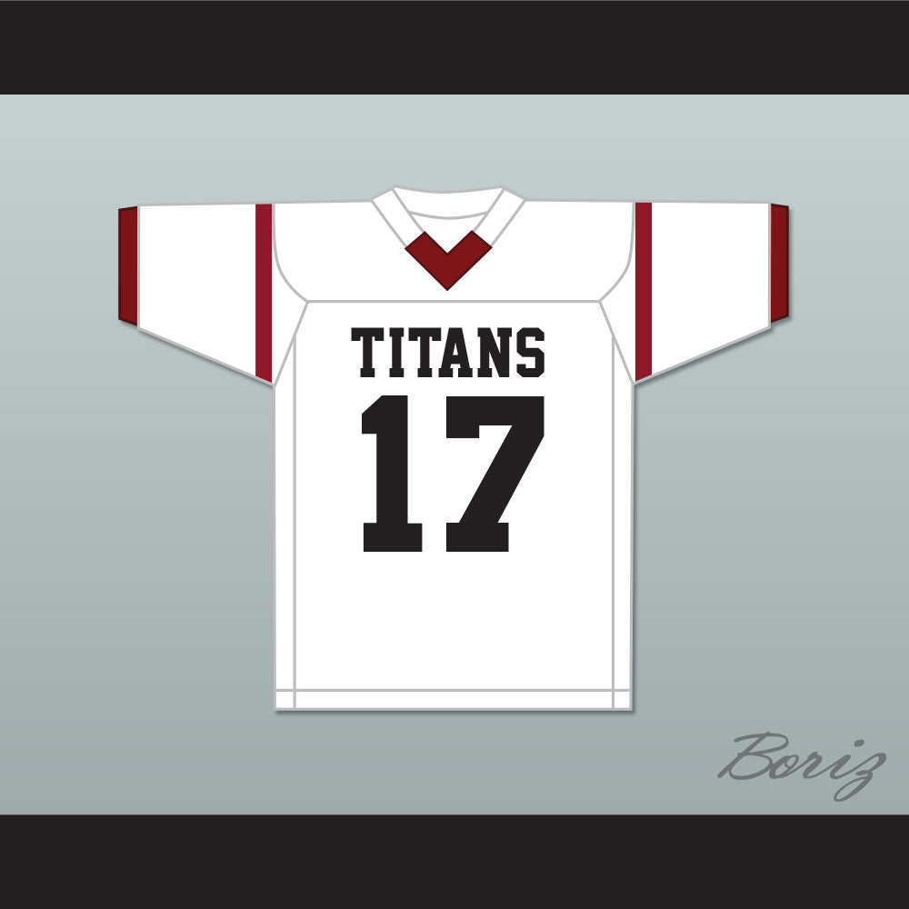Devonte Wyatt 17 Towers High School Titans White Football Jersey 1
