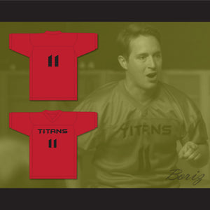 Dick Downs 11 Titans Intramural Flag Football Jersey Balls Out