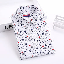 Load image into Gallery viewer, Dioufond Women Summer Blouses Vintage Floral Blouse Long Sleeve Shirt Women Camisas Femininas Female Tops Fashion Cotton Shirt