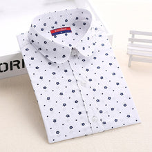 Load image into Gallery viewer, Dioufond Women Summer Blouses Vintage Floral Blouse Long Sleeve Shirt Women Camisas Femininas Female Tops Fashion Cotton Shirt