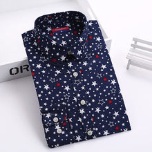 Load image into Gallery viewer, Dioufond Women Summer Blouses Vintage Floral Blouse Long Sleeve Shirt Women Camisas Femininas Female Tops Fashion Cotton Shirt