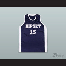 Load image into Gallery viewer, Dipset 15 Navy Blue Basketball Jersey