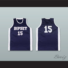 Load image into Gallery viewer, Dipset 15 Navy Blue Basketball Jersey