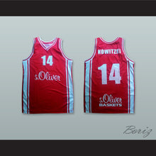 Load image into Gallery viewer, Dirk Nowitzki 14 s.Oliver Wurzburg Red Basketball Jersey