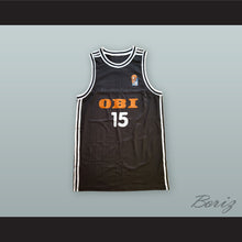 Load image into Gallery viewer, Dirk Nowitzki 15 Germany National Team Black Basketball Jersey